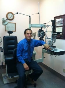 Dr Fabian, optometrist